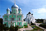 Троицкий и Преображенский соборы монастыря.